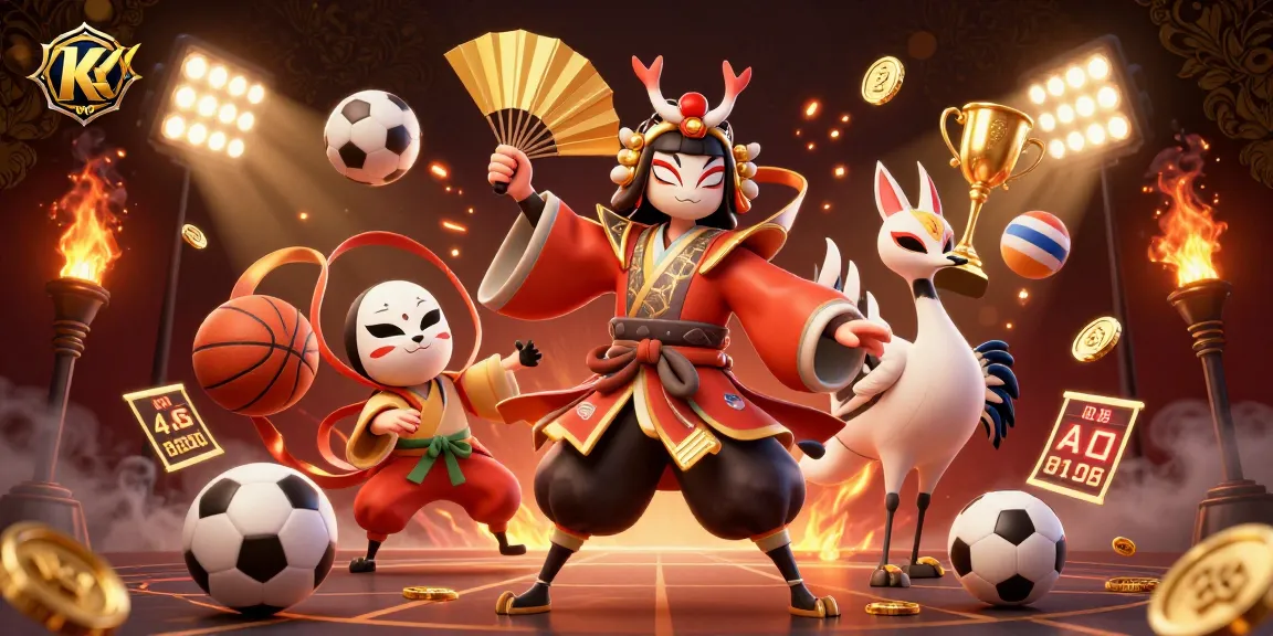 KUWIN offers thrilling sports betting action with dynamic players and vibrant visuals