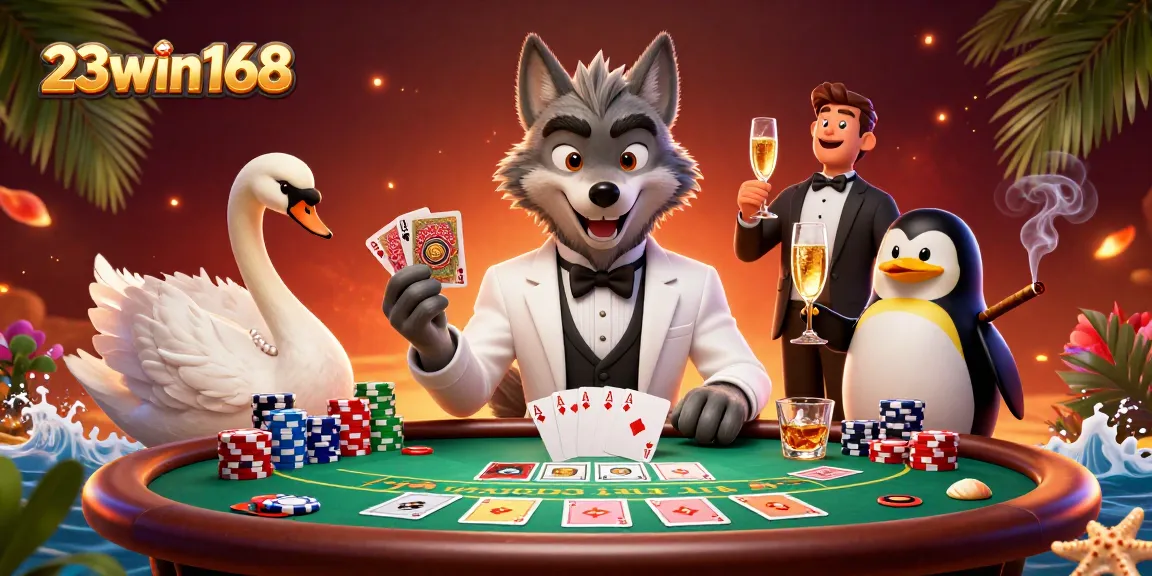 Experience exciting games at 23win168 with dynamic characters, vibrant casino action.