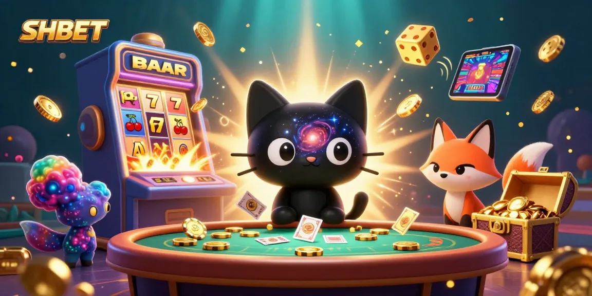 Experience the thrill of SHBET with cosmic themes, captivating characters, and vibrant casino action.