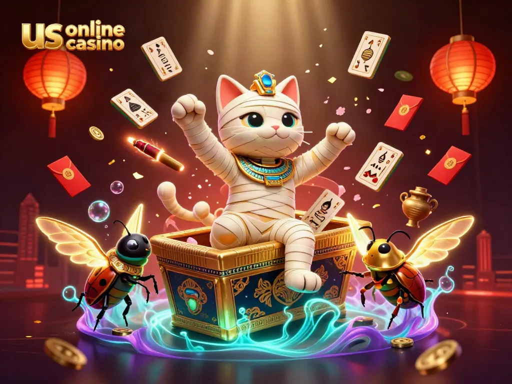 Experience the excitement of us online casino with lively 3D characters and dynamic gaming elements.