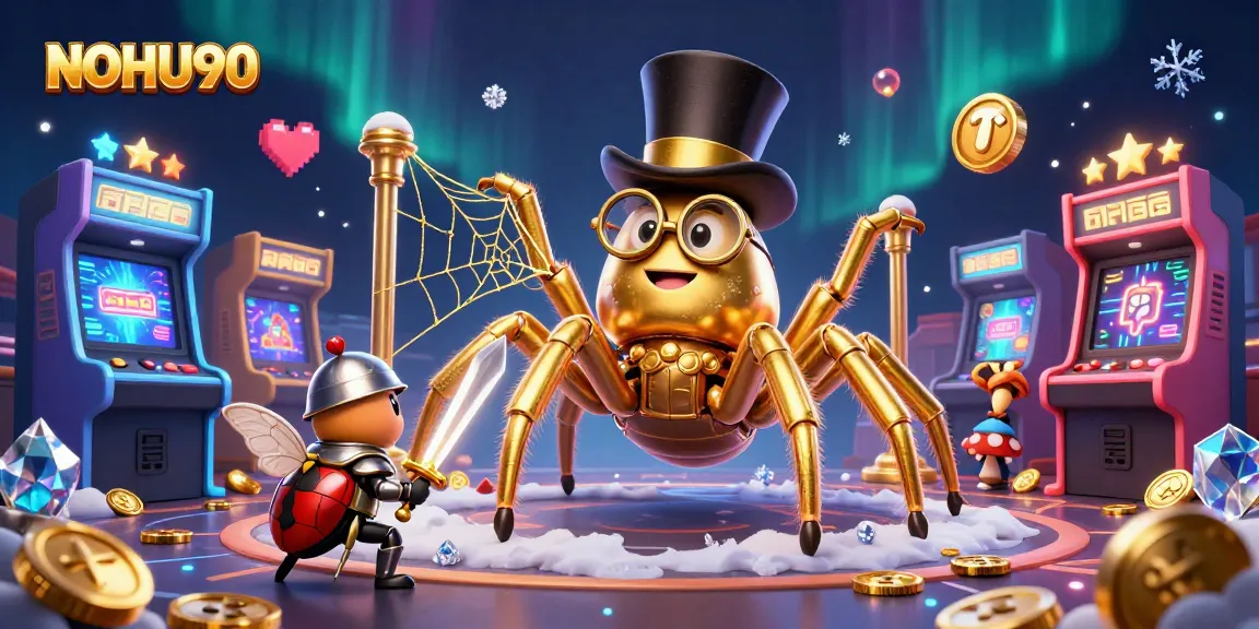Experience thrilling gameplay at NOHU90 with captivating characters and dynamic casino elements.