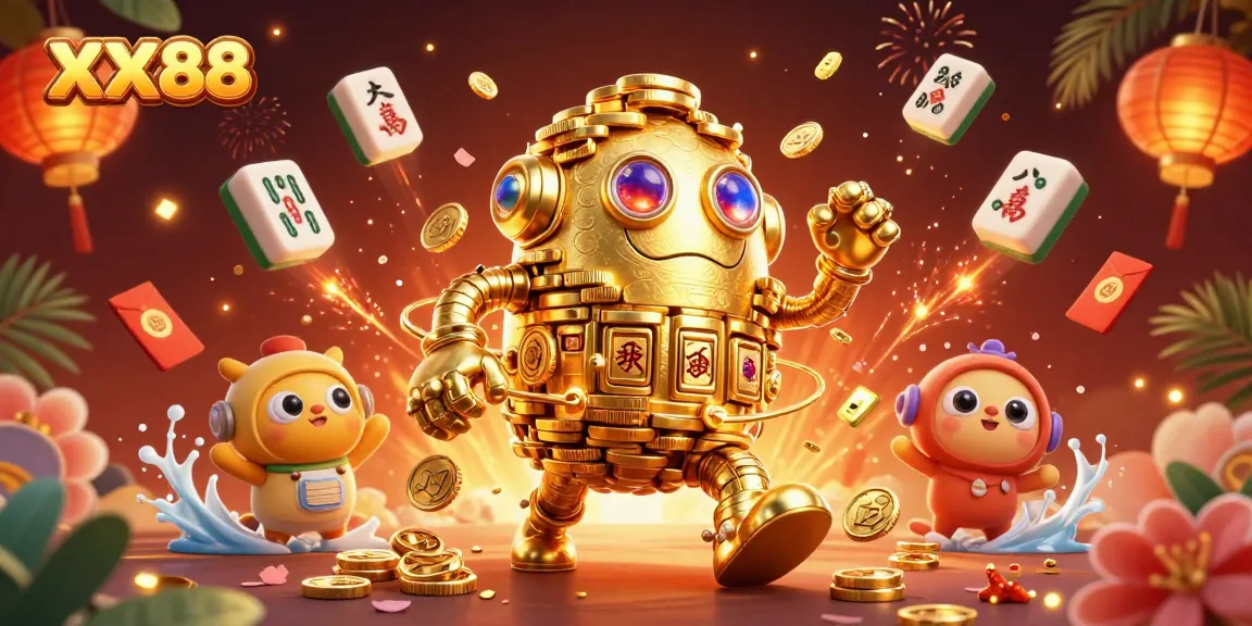 Experience thrilling gameplay at XX88 with dynamic 3D gaming elements and vibrant casino visuals.