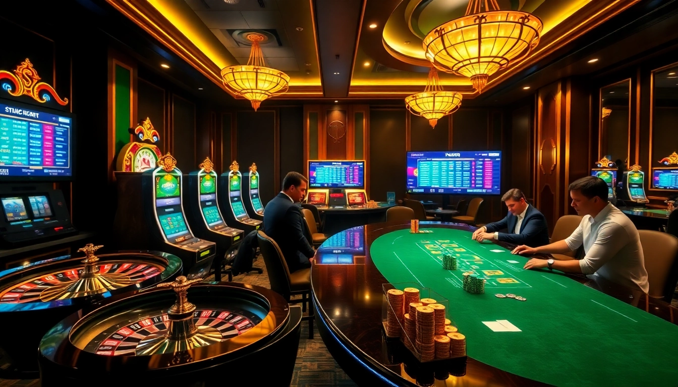 Experience the excitement of sv66 bet with luxurious casino tables and thrilling gameplay.