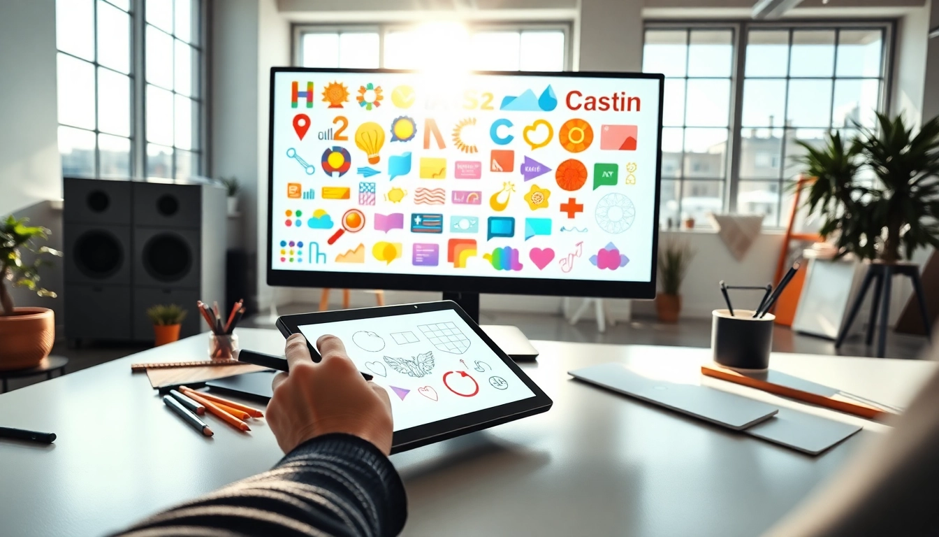 Explore unique free svg designs in a vibrant studio setting showcasing creative processes.